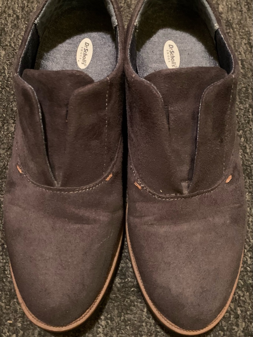 Women Dr. Scholl’s Gray Glisten Slip-on Loafers Sz. 7M